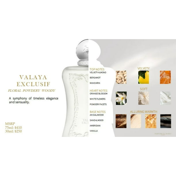 Parfums de Marly Valaya Exclusif by Parfums de Marly, 2.5oz EDP