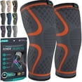 thumbnail image 7 of Modvel Knee Brace, Orange, Large, 7 of 7