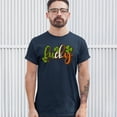 thumbnail image 3 of Tee Hunt Lucky T-shirt Irish St. Patrick's Day Leprechaun Elves Shenanigans Men's Tee, Navy Blue, XX-Large, 3 of 5