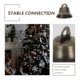 thumbnail image 3 of 100 Campanas Navideñas de Cobre, Pequeñas Campanas Decorativas para Manualidades Navideñas (Bronce), 3 of 7