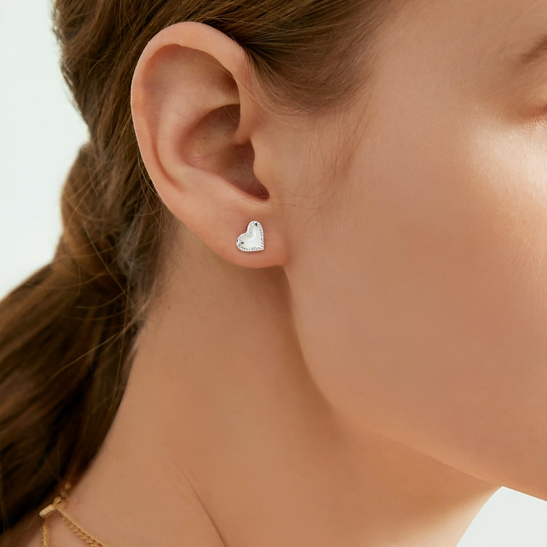 Kendra Scott Ari Heart Stud Earrings for Women, Fashion Jewelry