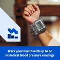 thumbnail image 3 of Medline Digital Wrist Blood Pressure Monitor with Batteries Included, Wireless, 3 of 6