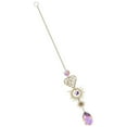 thumbnail image 4 of facefd Colorful Hanging Crystal Crystal Beads Chain Pendant for Patio Decor Heart, 4 of 8