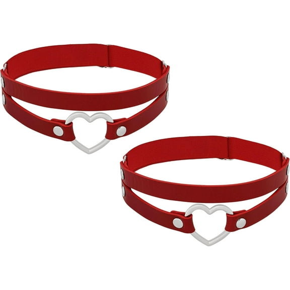 YooGuoGuo Heart Garters - Goth & Punk Accessories Gift for Women