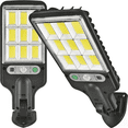 thumbnail image 2 of 2Pcs Bright Solar Outdoor Motion Sensor Lights, 108 COB LED 3 Lighting Modes Waterproof Safety Lights for Porches Gardens Yard Paths Deck Fences, 2 of 11