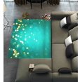 thumbnail image 1 of ECZJNT Green Art Abstract Design Beautiful Smooth Area Rugs 4 x 6ft Floor Carpet Mat for Living Dinning Room Bedroom Kitchen Hallway Office Decor, 1 of 6