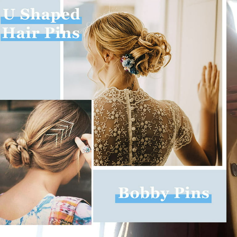 200pcs Bobby Pins 5.5cm Black Hair Pins Hairpins For Women Lady