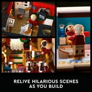 LEGO Ideas Home Alone McCallisters House Building Set for Adults - Collectible Movie Model Kit for Office or Bookshelf Decor - Gift for Holidays or Birthdays - W/ 5 Minifigures - 21330