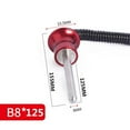 thumbnail image 2 of Aluminum Alloy Gym Accessories Counterweight Block Gym Accessories Lanyard Magnetic Weight Stack Pin Standard Cast Iron Note 8*125mm, 2 of 7