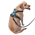 thumbnail image 2 of Fuzoiu Blue Lotus Flower Print Reflective Dog Harness,Adjustable, Breathable Pet Vest,Dog Harness No Pull,No Choke Pet Vest for Small, Medium, and Large Dogs-Large, 2 of 6