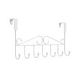 thumbnail image 2 of Xihbxyly Perchero para Puerta, Versátil, de Acero Resistente, Ahorra Espacio, Duradero para Baño o Dormitorio, Fácil de Instalar, 41,7 X 22,2 X 5 Cm., 2 of 6