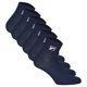 thumbnail image 1 of FILA Calcetines de Cuarto de Milla Unisex, 6 pares - Calcetines cortos, Sport, Logotipo Cintura, uni, 35-46 Azul Marino EU 39-42, 1 of 2
