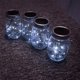 thumbnail image 5 of Guirnalda de luces LED solares para tapa de lata de albañil, 1 m, 10 luces LED decorativas para jardín, patio, hogar y paisaje (luz blanca), 5 of 6