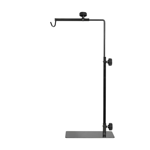Soporte HealSmart para lámpara con forma de reptil, ajustable de 40 a 80 cm, de metal