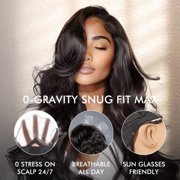 LUVME 10 All-Day Comfort Wig Ombre Ginger Blunt Cut Bob Glueless Minimalist HD Lace Wig Pre-Cut Lace for Women