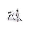 thumbnail image 3 of Papo - Pintado a Mano - Figura - Caballos, Potros y Ponis - Figura Potro Appaloosa Negro-51540 - Coleccionable - para Niños - Apto para Niños y Niñas - A Partir de 3 Años Multicolor Talla única, 3 of 5