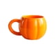 thumbnail image 2 of Taza de calabaza de cerámica de Halloween | Taza de avena festiva de café con naranja | 401-500 ml | Vasos de Navidad Novelty | Vaso de regalo duradero | 15,7 x 11,5 x 8,7 cm | 1 pieza, 2 of 6