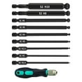 thumbnail image 4 of Ball End Hex Bit Set 100mm Ball Head Screwdriver Bit 1/4 Inch Hex Shank Magentic, 4 of 9