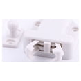 thumbnail image 3 of FUEENIRVA 4Ud White Cabinet Door Lock Self Locking Touch Catch with Strong Bearing Capacity, 3 of 8