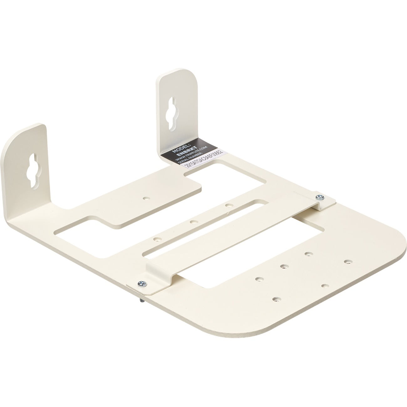 Universal Wall Bracket for Wireless Access Point Right Angle, Steel, White