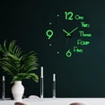thumbnail image 4 of Reloj de pared luminoso 3D DIY relojes de pared sin marco silencioso para cocina 1 Zulema Reloj de pared luminoso, 4 of 8