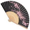 thumbnail image 4 of Japanese Style Folding Fan Lightweight Handheld Wedding Souvenir for Women Portable Bridal Banquet Decoration Elegant Craftsmanship, 4 of 5