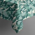 thumbnail image 5 of Camouflage Square Tablecloth 60x60in(152x152cm) – Waterproof Polyester Printed Table Cover, Wrinkle Resistant & Washable for Kitchen Dining Picnic Party Decor, 5 of 6