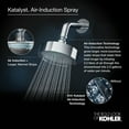 thumbnail image 7 of Kohler K-13696 Radiant 2.5 GPM Single Function Rain Shower Head - Vibrant Brushed Moderne, 7 of 7