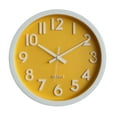 thumbnail image 1 of HORLOGE MURALE EN PLASTIQUE BEIGE DIAL 10 ", 1 of 6