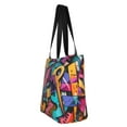 thumbnail image 4 of Fotbe Vibrant Graffiti Urban Art Pattern Beach Tote,Shoulder Handbag,Spacious Tote Bag,Lightweight Travel Bag,Versatile Shopping Bag, 4 of 9