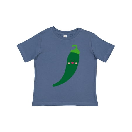

Inktastic Green Chili Pepper Kawaii Gift Toddler Boy or Toddler Girl T-Shirt