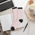 thumbnail image 6 of KLL Cute Rabbit Print Cool Socks Men's Women's Crew Socks Funny Crazy Novelty Stockings, 6 of 7