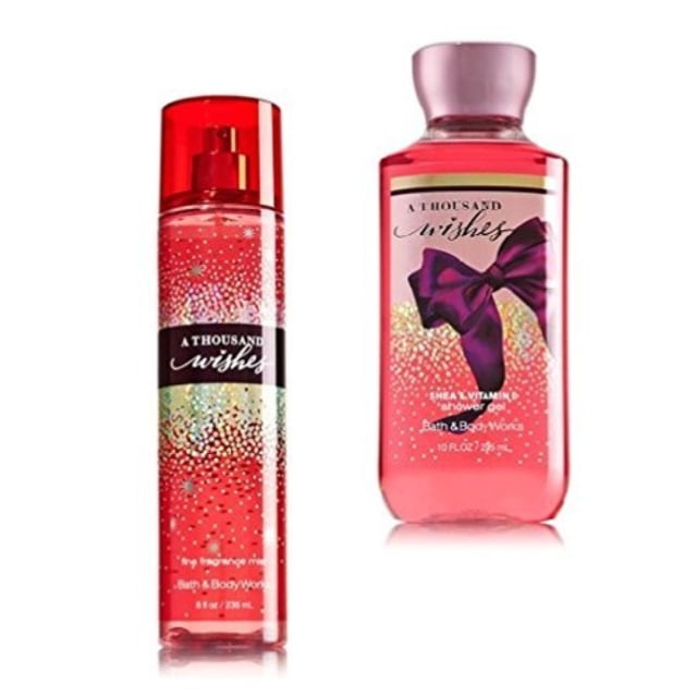 bath & body works a thousand wishes fine fragrance mist