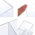 thumbnail image 3 of Soporte para bolígrafos elysolpluv, acrílico transparente, para cubiertos y bolígrafos, 3 of 7
