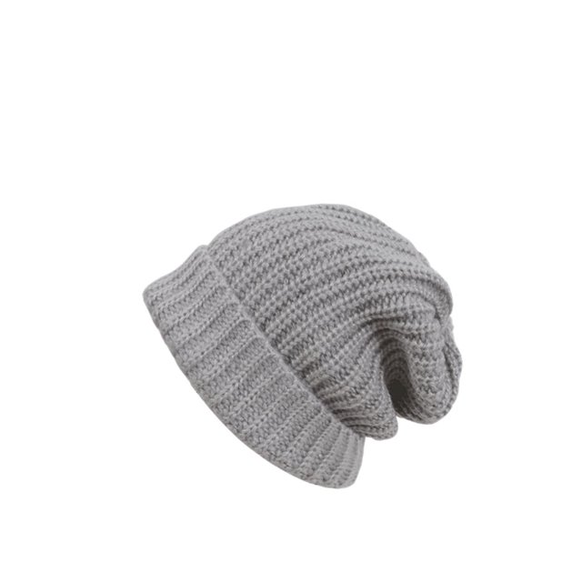 Cold Hat Big Head Circumference Coarse Wool Hat Women's Spring All-match Warm Loose Face Small Ear Protection Knitted Hat Tide