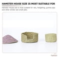 thumbnail image 5 of 1 set of Small Pet Hideaway Hut Rabbit Molar Toy Guinea Pig Hideout House Basin, 5 of 5