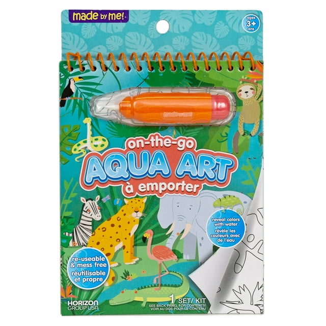 Made By Me Animal Aqua Art Pad