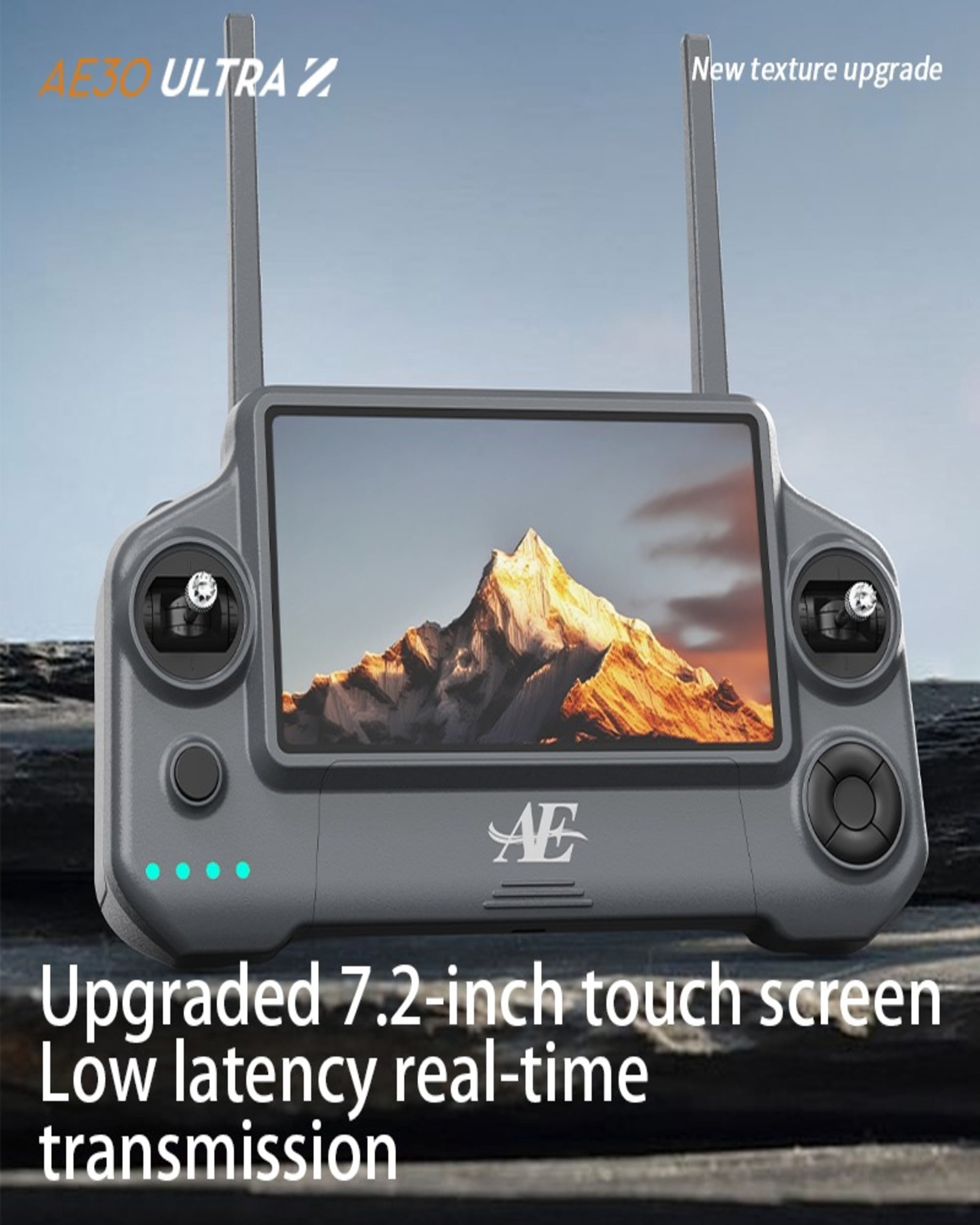 Ae60 Ultra GPS Camera Drone with 4K HD Camera, Screen Controller, Obstacle Avoidance and Auto Return for Adults