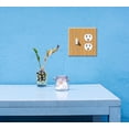 thumbnail image 5 of WIRESTER Double 1-Gang Toggle Light and 1-Gang Duplex Outlet Switch Plate/Wall Plate Cover, Bamboo Wood Texture, 5 of 6