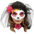 thumbnail image 1 of Máscara Catrina with Veil: Colored 10 Ghoulish Productions Halloween, 1 of 1