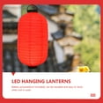thumbnail image 4 of KAKOWELY 2Ud Faroles LED Colgantes De Hechos De Hierro Y Para Interior Y Exterior, 4 of 8