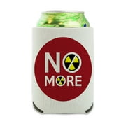 No More Nuclear Nuke Clean Energy Power Can Cooler - Drink Sleeve Hugger Collapsible Insulator - Beverage Insulated Holder