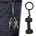 thumbnail image 2 of LanSuare Mini Dumbbell Keychain, Fitness Gym Enthusiast Gift, Weightlifting Keyring for Bag Backpack, Sports Lover Accessory, 2 of 9