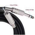 thumbnail image 3 of Cable de audio negro DC3.5 línea micrófono mezclador audio tres núcleos a línea de audio, 3 of 6
