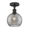 thumbnail image 6 of Innovations Lighting - Athens Deco Swirl - 1 Light Semi-Flush Mount In, 6 of 7