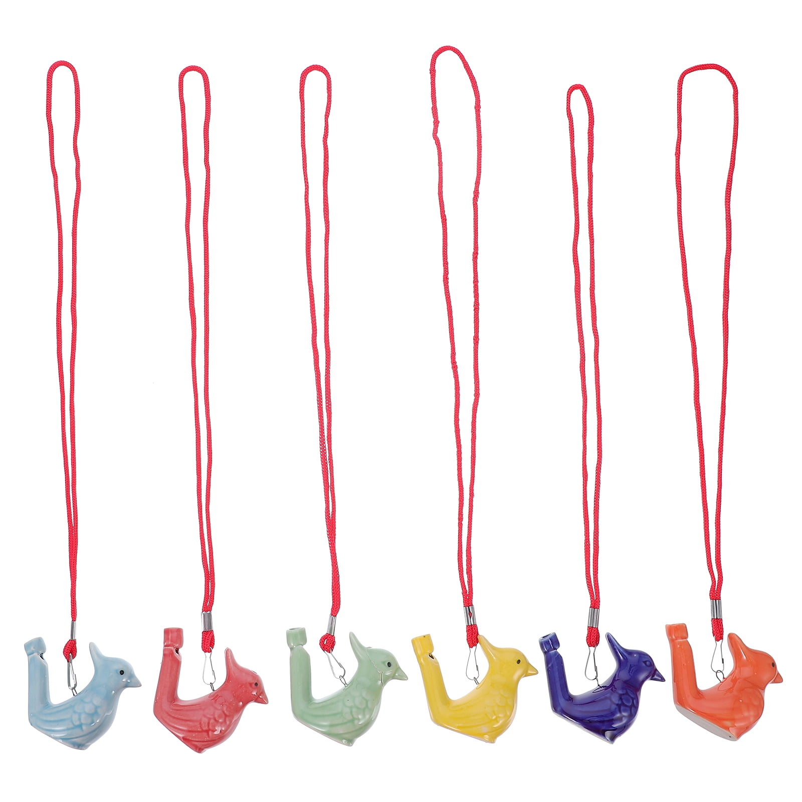 OUNONA Bird Whistle Whistles Partywater Kidsmakers Noise Ceramic