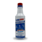Flow-Easy Professional Virgin Sulfuric Acid Drain Opener, 12 Pack (20oz Bottles), Fast-Acting Liquid Clog Remover for Grease, Hair, Soap Scum