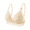 A1_Light Ashy, variant on Lace Bralette for Women Spaghetti Strap Wireless Bralettes Non Padded Bralette V Neck Minimizer Bra Floral Triangle Bra Plunge Lightly Lined Full Coverage Lace Floral Underwear Black L