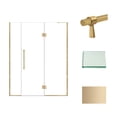 thumbnail image 4 of Transolid Ehtf61257610c-T Elizabeth 76" High X 61" Wide Hinged Semi Frameless Shower Door, 4 of 7