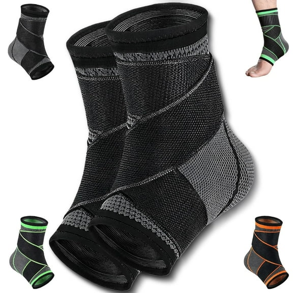 RecoverX Sleeve for Heel, Foot & Ankle Pain Relief, AsoIeo Ankle Brace Support Wrap for Kids, Youth & Teens, Ideal for Sports & Outdoor Activities